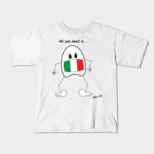 Mr. LOL's adventures (Italy) Kids T-Shirt